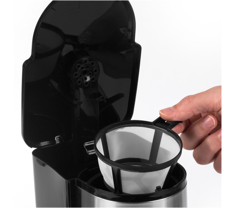 SALTER To Go EK2732 Filter Coffee Machine - Black & Stainless Steel image number 9 of 12