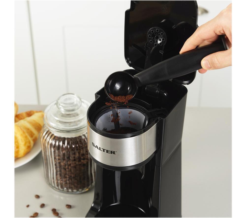 SALTER To Go EK2732 Filter Coffee Machine - Black & Stainless Steel image number 10 of 12