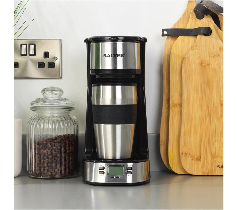 SALTER To Go EK2732 Filter Coffee Machine - Black & Stainless Steel image number 12 of 12