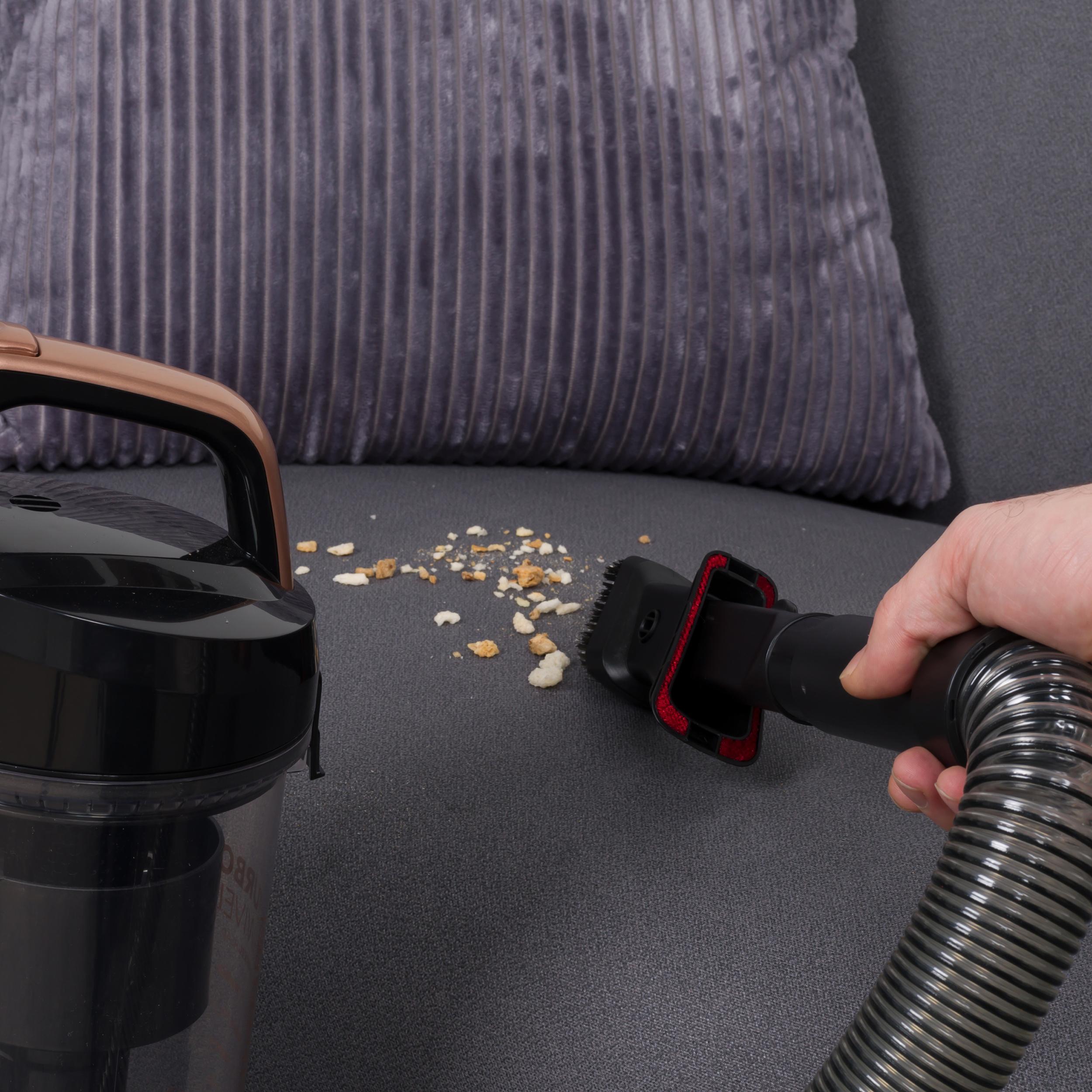 BELDRAY Turbo Swivel BEL0648NRG Upright Bagless Vacuum Cleaner - Black & Rose Gold image number 5 of 6
