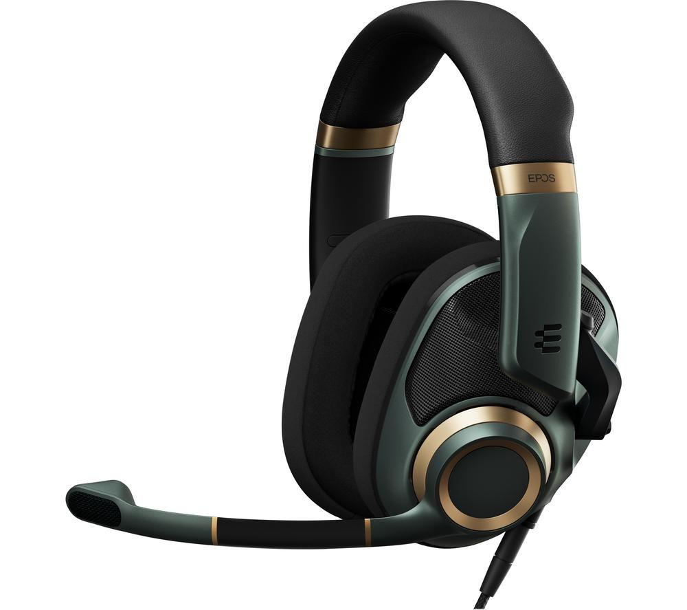 Image of EPOS Open Acoustic H6PRO 2.0 Gaming Headset - Green, Green