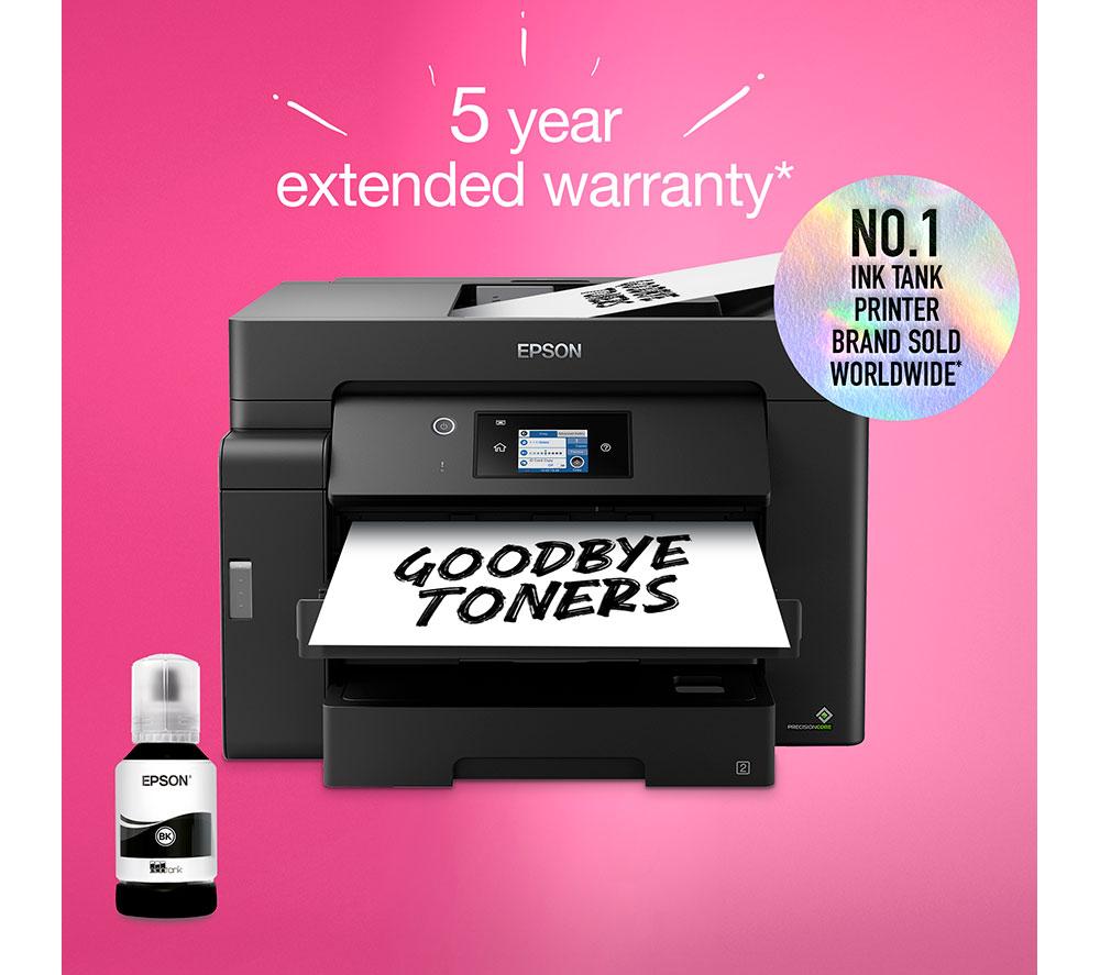 EPSON EcoTank ET-M16600 Monochrome All-in-One Wireless A3+ Inkjet Printer image number 9 of 14