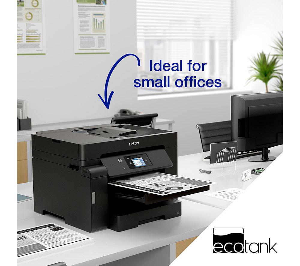 EPSON EcoTank ET-M16600 Monochrome All-in-One Wireless A3+ Inkjet Printer image number 12 of 14