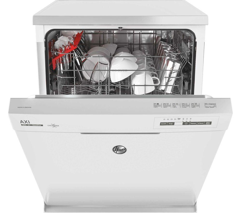 HOOVER HDPN 1L360OW Full-size NFC Dishwasher - White image number 2 of 3