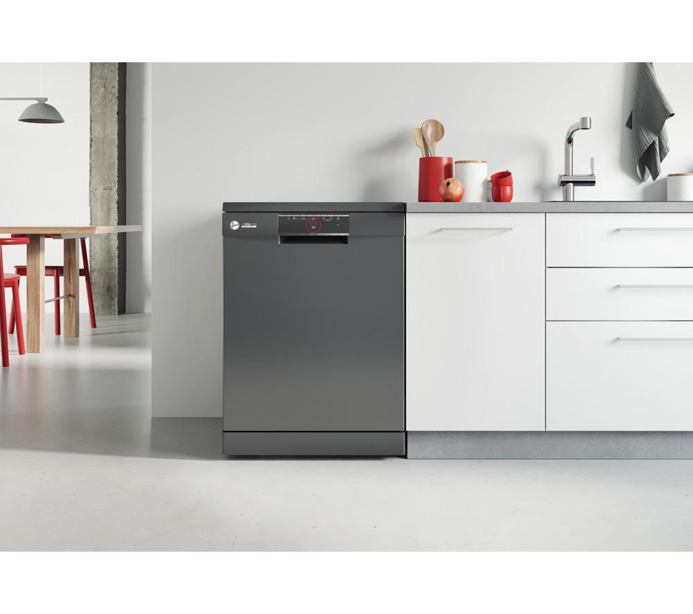 HOOVER H-DISH 500 HF 5E3DFA1 Full-size WiFi-enabled Dishwasher - Anthracite image number 6 of 6
