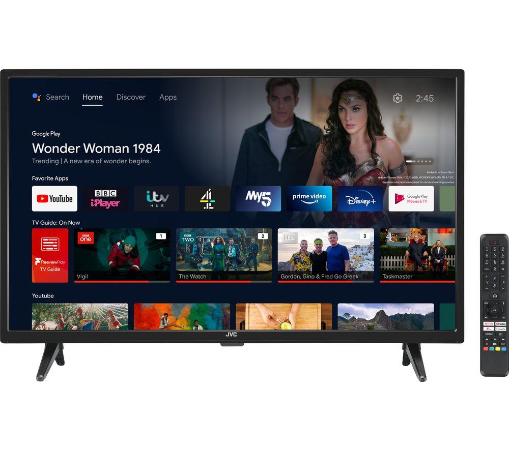 32" JVC LT-32CA120 Android TV Smart HD Ready HDR LED TV with Google