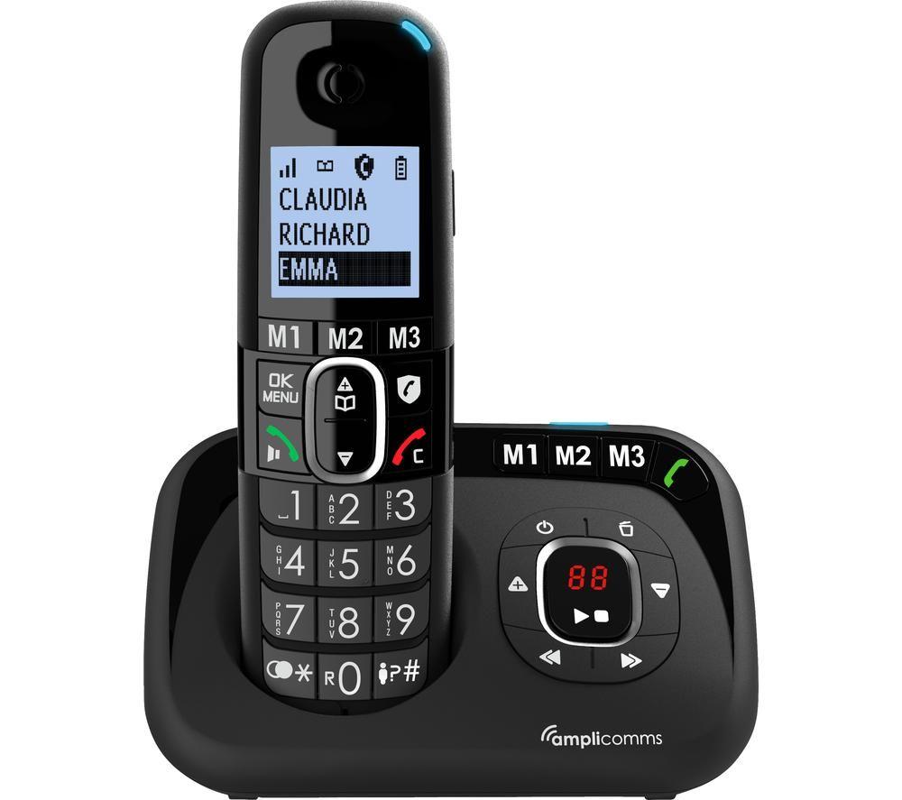 AMPLICOMMS BigTel 1580 Voice Cordless Phone