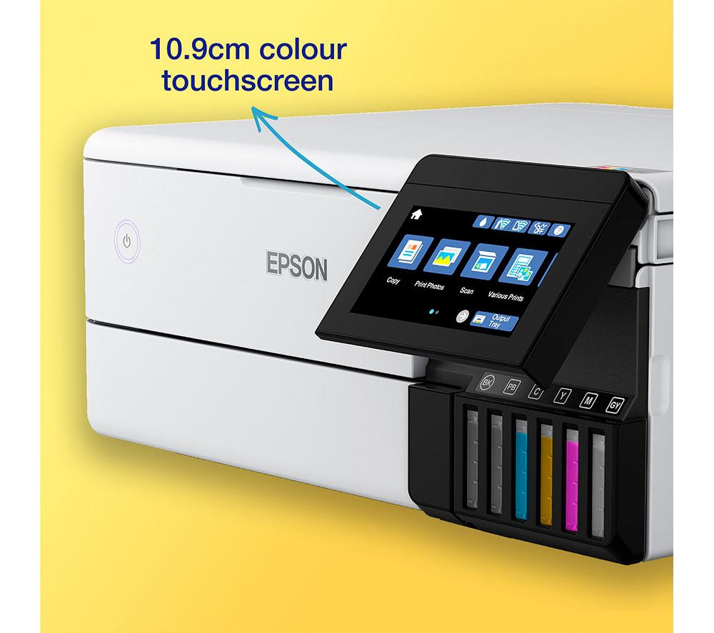 EPSON EcoTank ET-8500 All-in-One Wireless Photo Printer image number 6 of 11