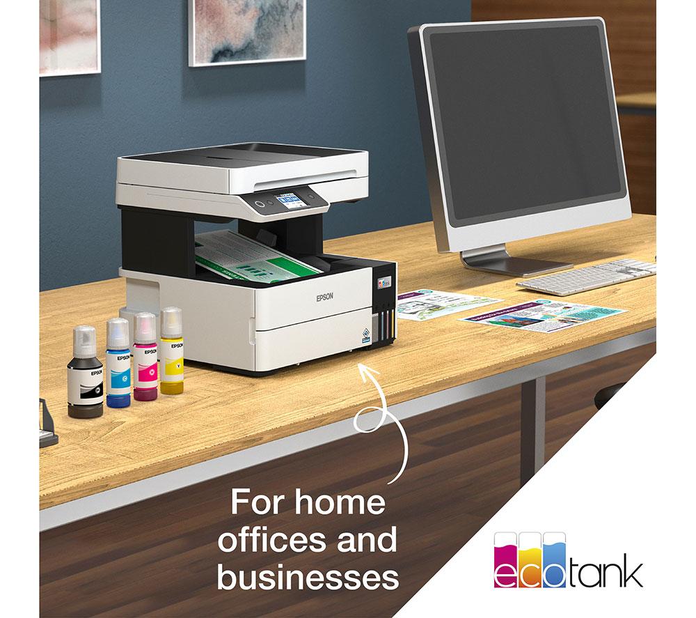 EPSON EcoTank ET-5150 All-in-One Wireless Inkjet Printer image number 10 of 12