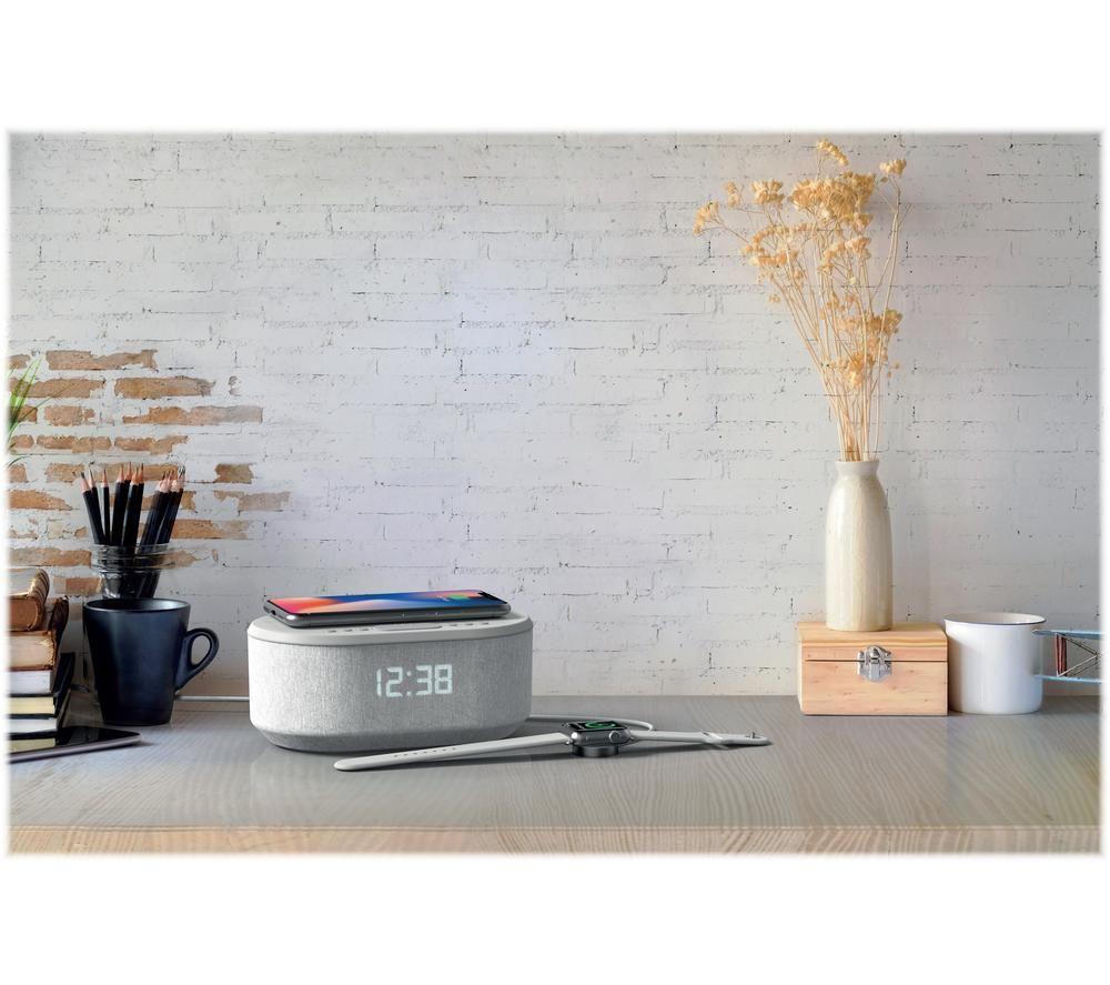 I-BOX Dawn 79224PI/03 FM Bluetooth Clock Radio - White image number 4 of 4