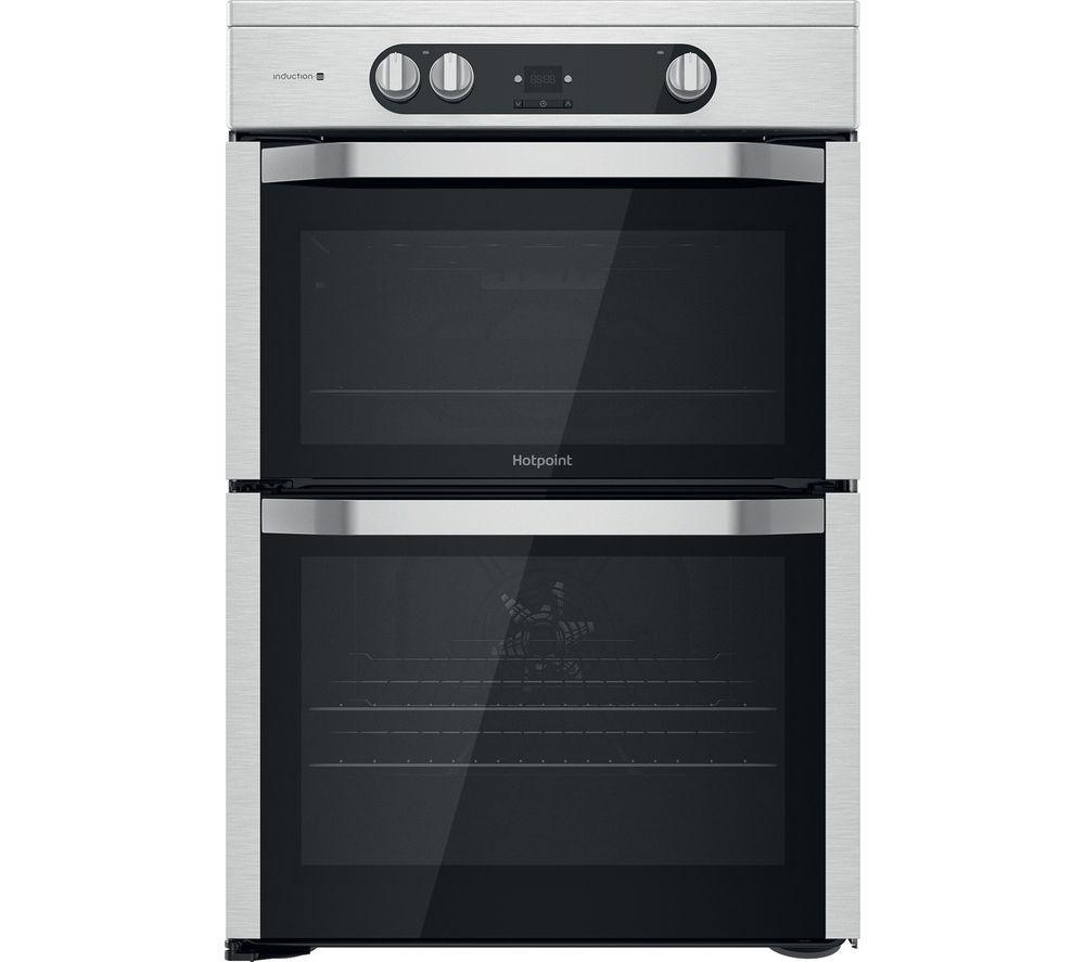 HOTPOINT HDM67I9H2CX/UK 60 cm Electric Induction Cooker - Inox, Silver/Grey