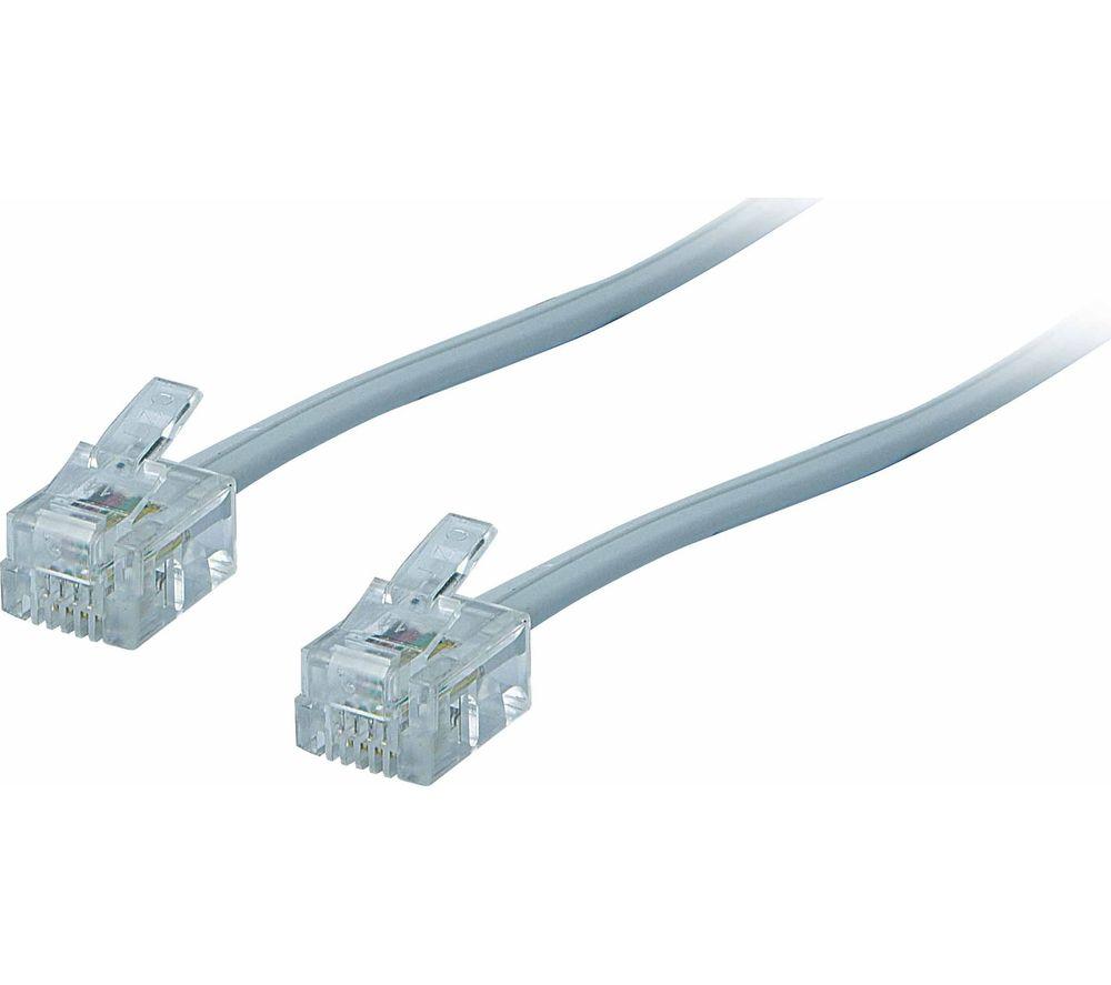 LOGIK LRJ115M23 J11 ADSL Cable - 5 m