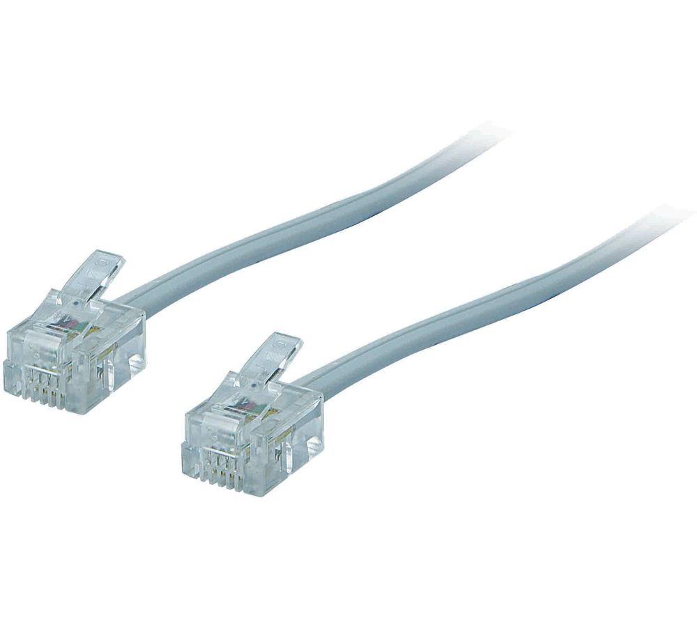 LOGIK LRJ112M23 RJ11 ADSL Cable - 2 m