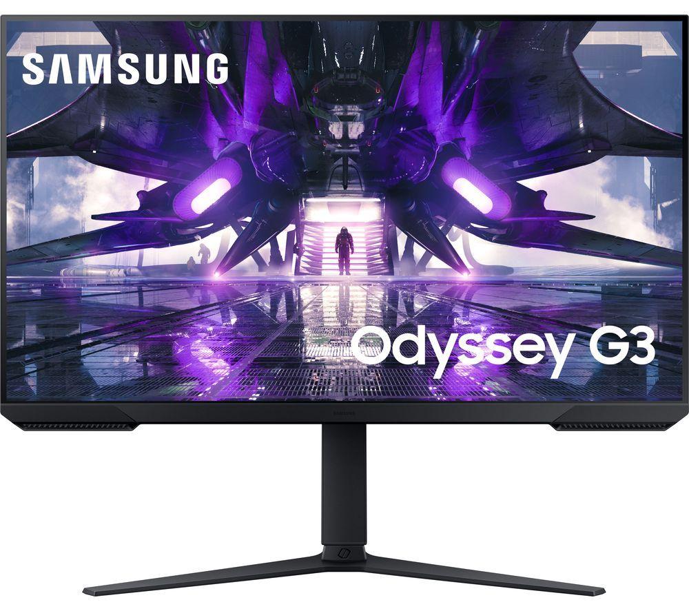 Image of SAMSUNG Odyssey G3 LS32AG320NUXXU Full HD 32" VA LCD Gaming Monitor - Black, Black