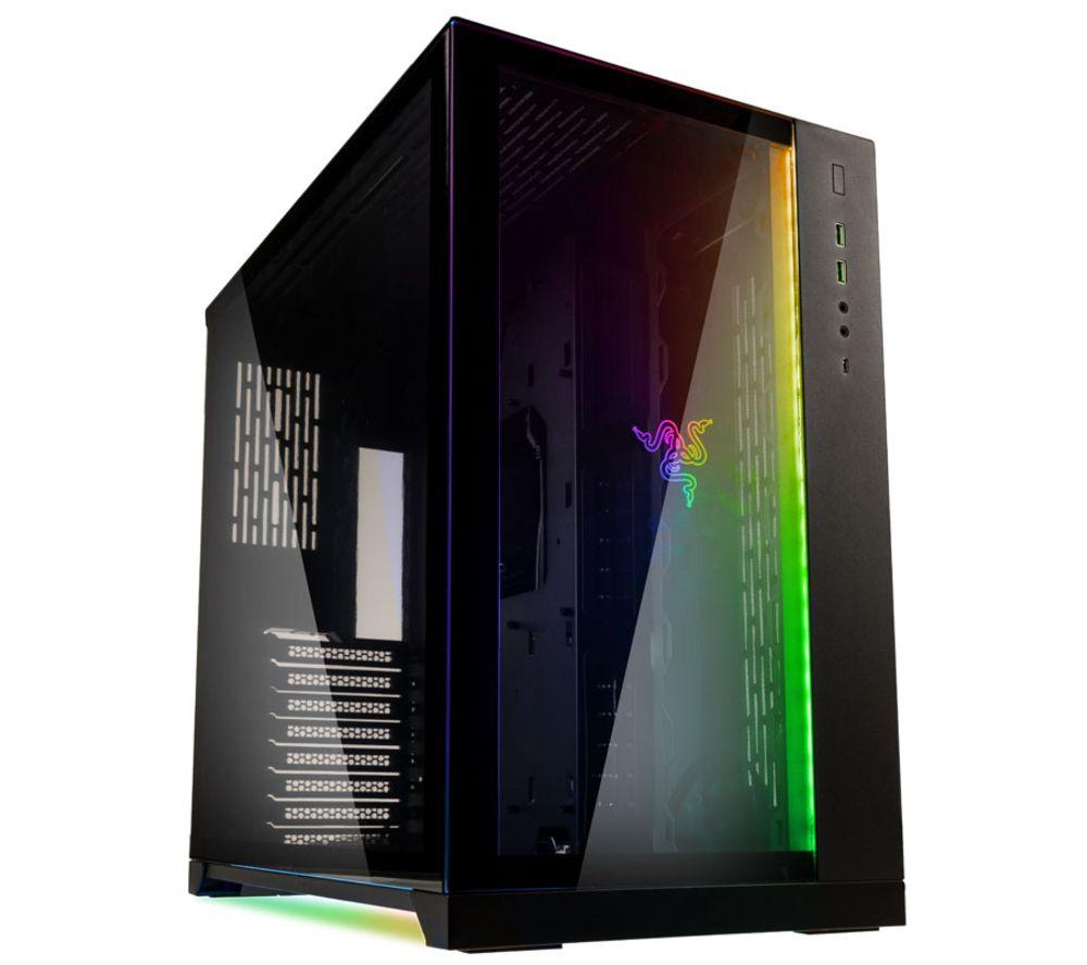 Lian-Li PC-O11 Dynamic Razer Edition Mid-Tower E-ATX PC Case - Black, Black