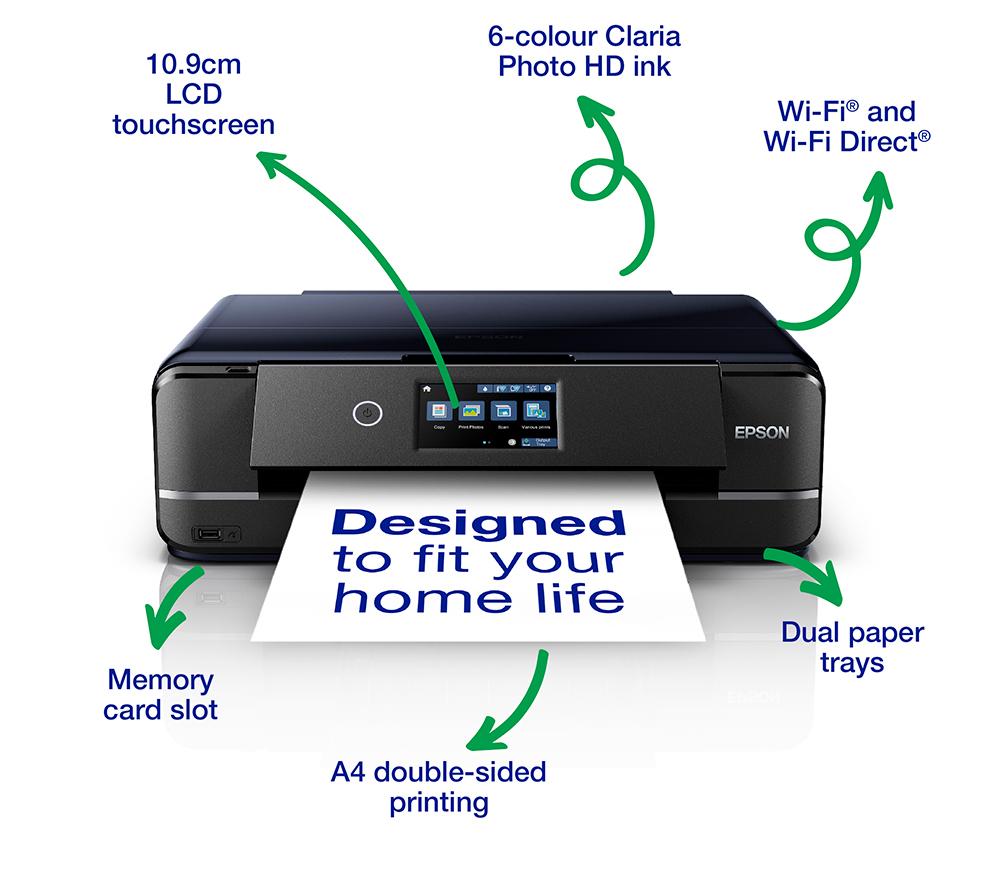 EPSON Expression Premium XP-970 All-in-One Wireless A3 Inkjet Printer image number 2 of 7