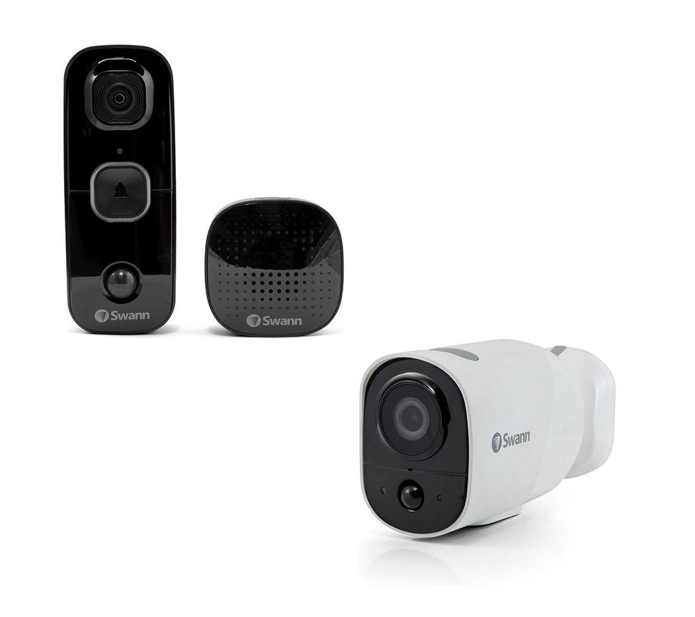 Swann Xtreem Full HD 1080p WiFi Security Camera & Smart Full HD Video Doorbell Bundle review