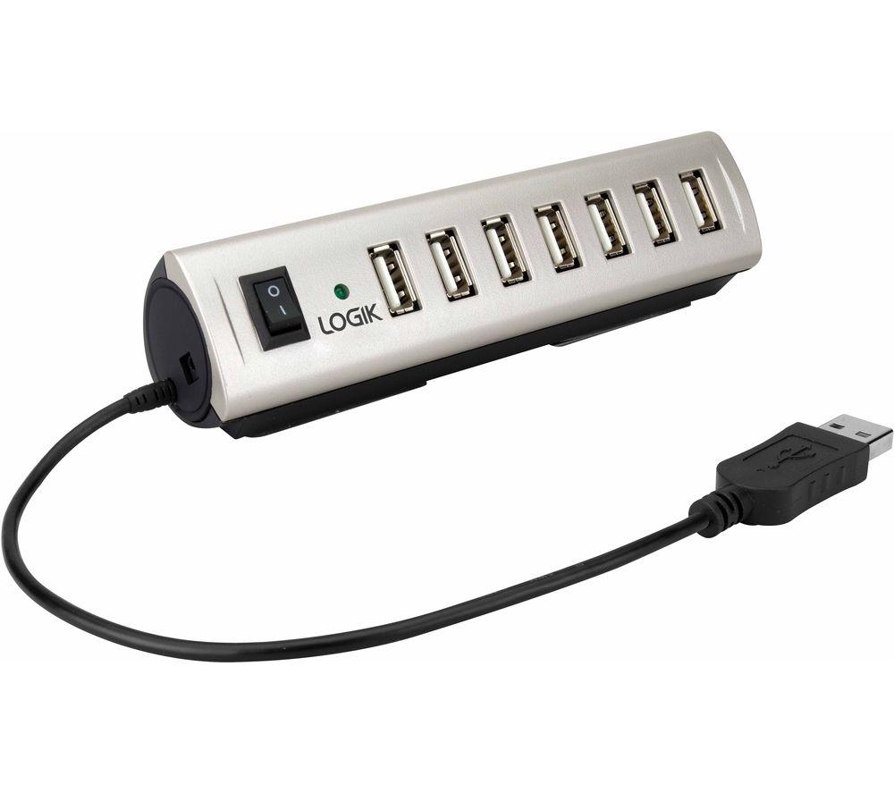 LOGIK L7APHB23 7-port USB 2.0 Hub