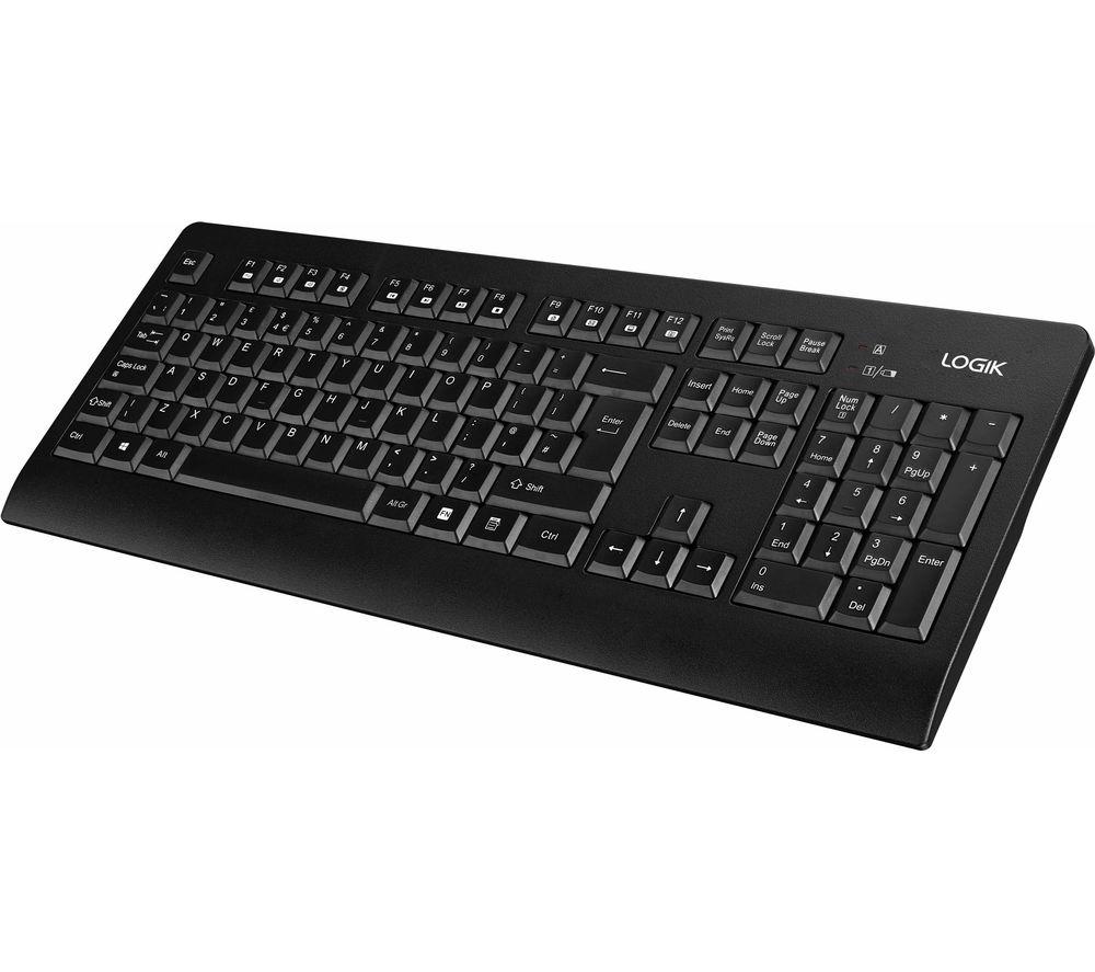 LOGIK LDESKWL23 Wireless Keyboard & Mouse Set image number 2 of 3