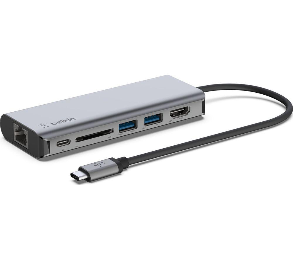 BELKIN AVC008btSGY 6-port USB Type-C Hub