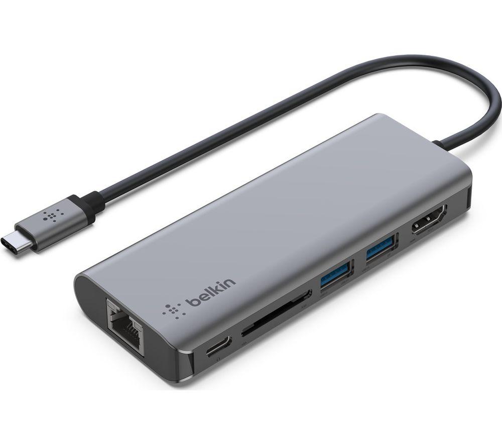 BELKIN AVC008btSGY 6-port USB Type-C Hub image number 2 of 4