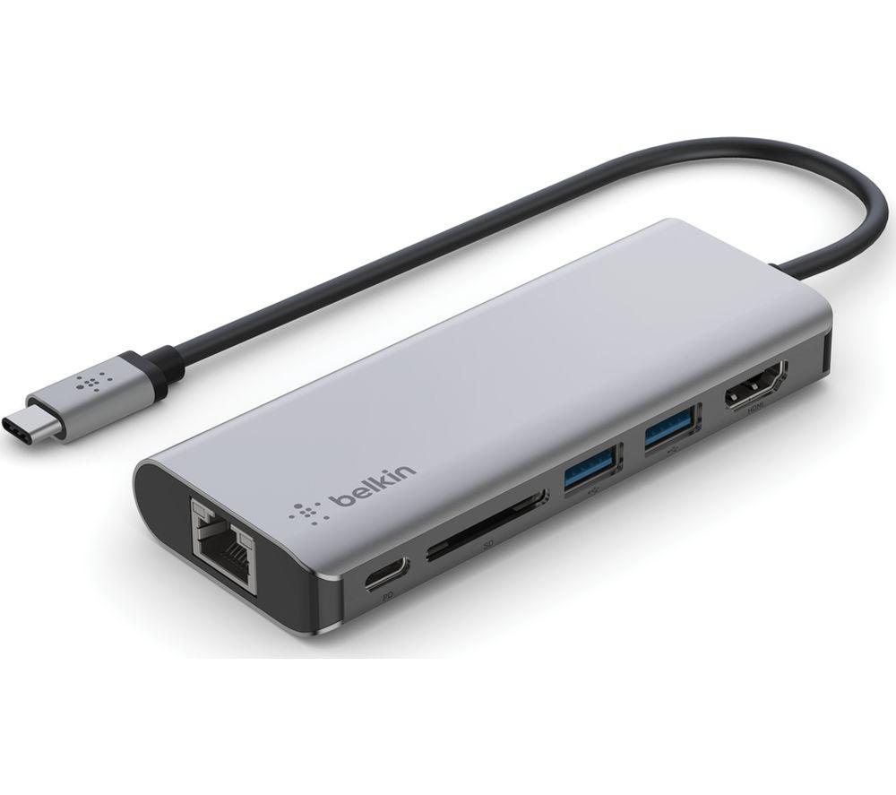 BELKIN AVC008btSGY 6-port USB Type-C Hub image number 4 of 4