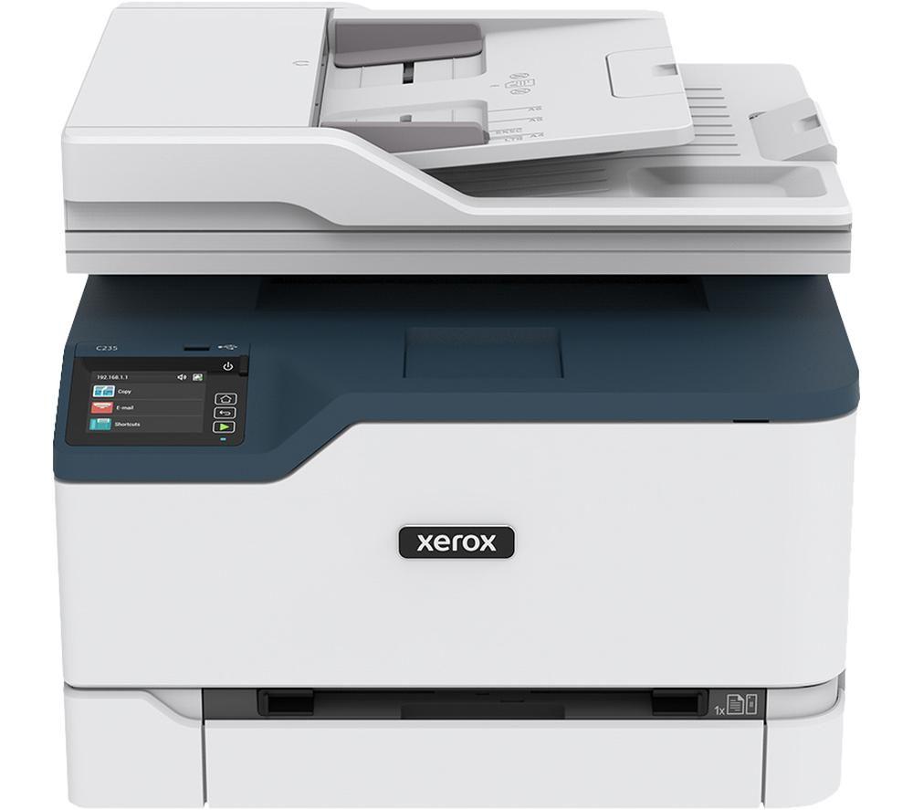 Click to view product details and reviews for Xerox C235 All In One Wireless Laser Printer With Fax Blue White.