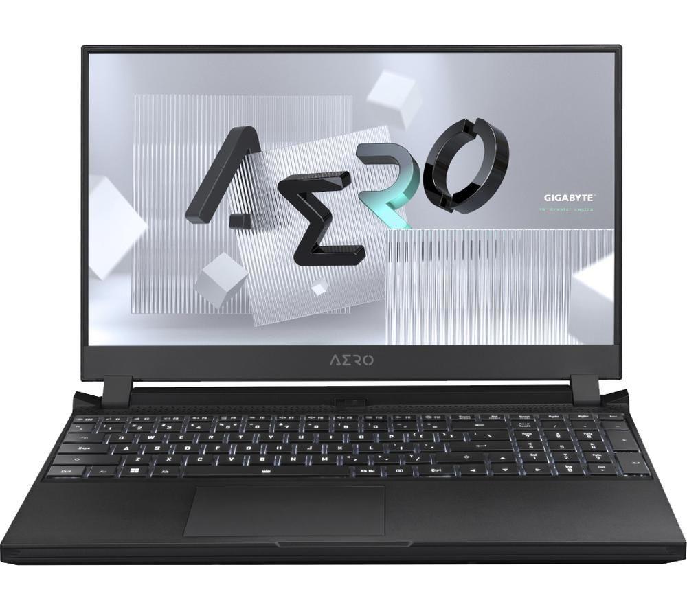 Image of GIGABYTE AERO 5 15.6" Gaming Laptop - Intel®Core i7, RTX 3070 Ti, 1 TB SSD, Black