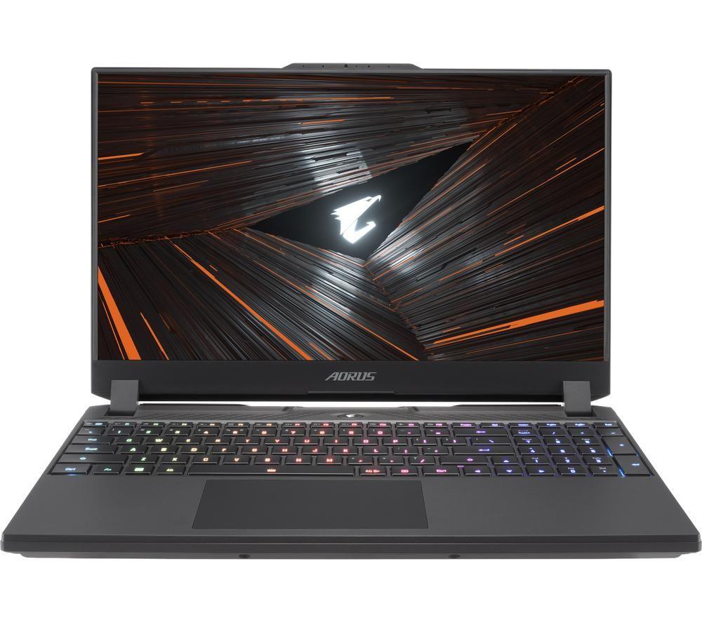 Image of GIGABYTE AORUS 15 XE4 15.6" Gaming Laptop - Intel®Core i7, RTX 3070 Ti, 1 TB SSD, Black