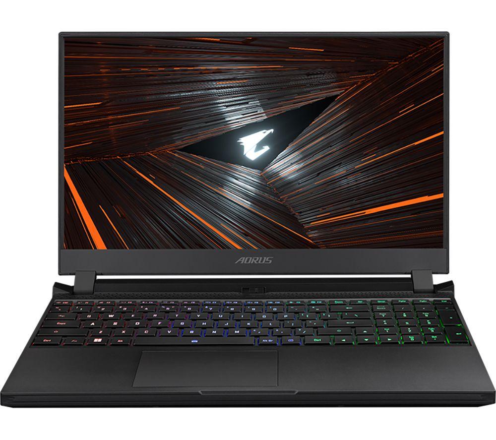 Image of GIGABYTE AORUS 5 15.6" Gaming Laptop - Intel®Core i7, RTX 3070, 512 GB SSD, Black