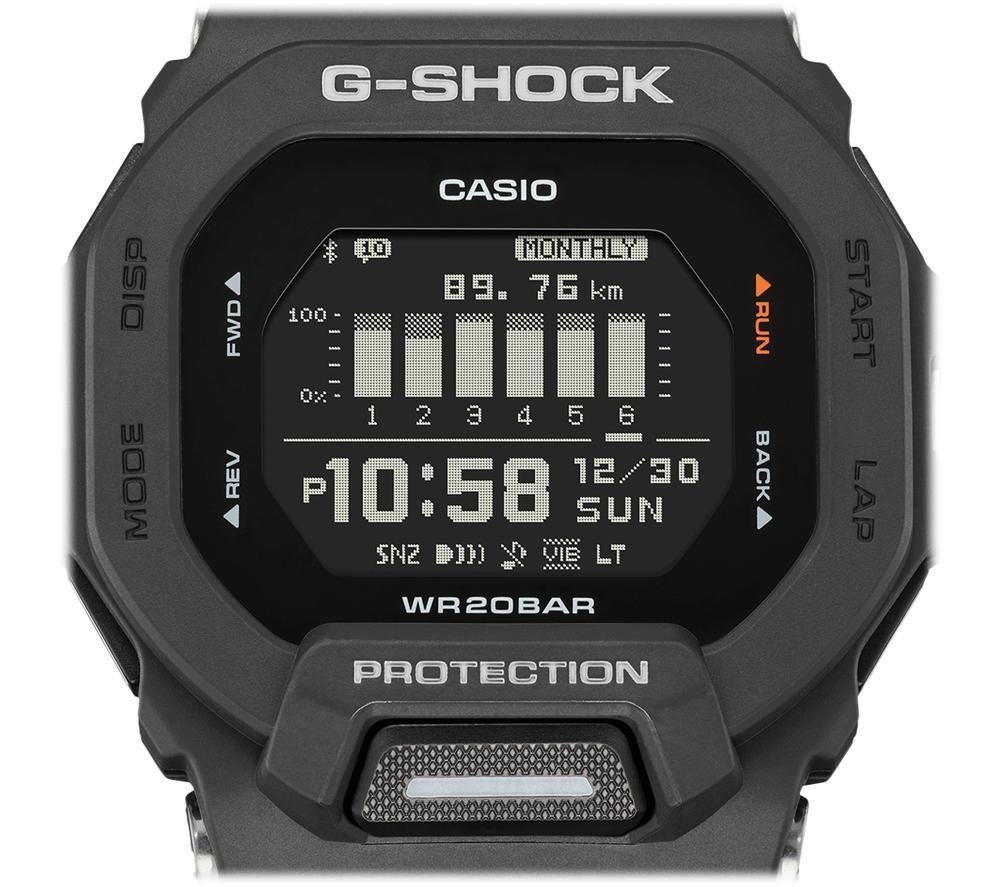 Buy CASIO G-Shock G-Squad GBD-200-1ER Watch - Black | Currys