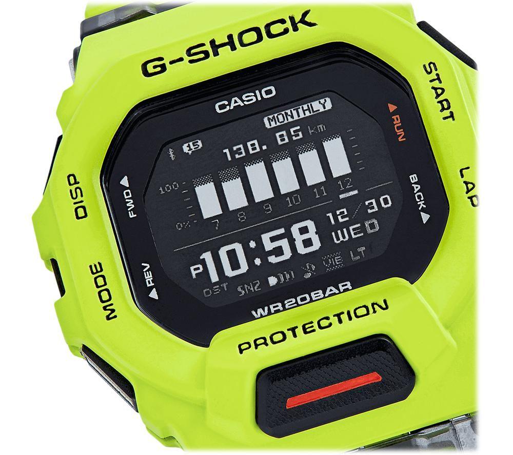 CASIO G-Shock G-Squad GBD-200-9ER Watch - Green image number 5 of 8