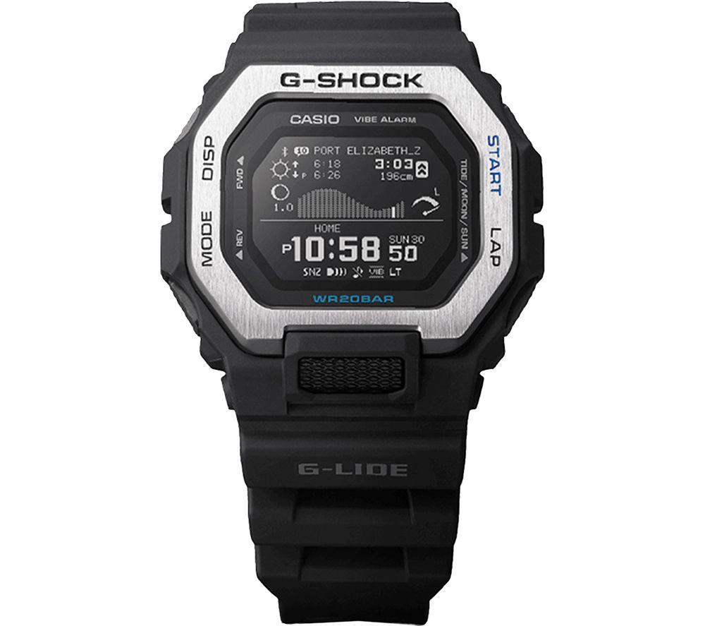 Buy CASIO G-Shock G-lide GBX-100-1ER Watch - Stainless Steel | Currys