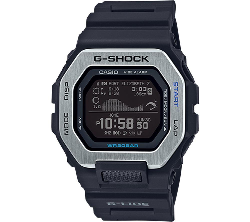 Buy CASIO G-Shock G-lide GBX-100-1ER Watch - Stainless Steel | Currys