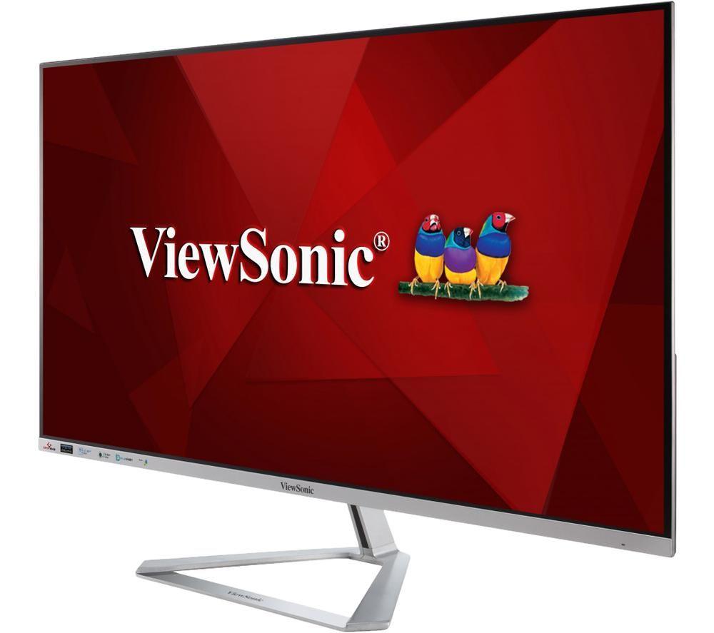 VIEWSONIC VX3276-2K-MHD-2-EU Quad HD 32" IPS LCD Monitor - Silver image number 10 of 12
