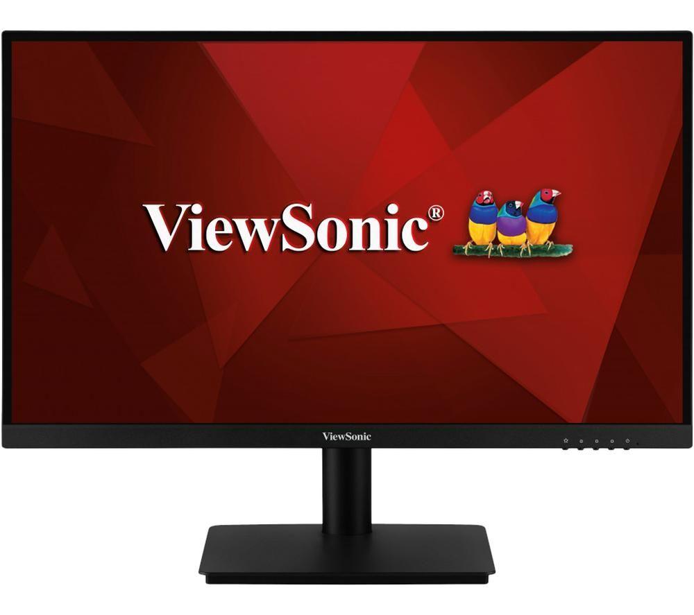 VIEWSONIC VA2406-H Full HD 24 VA LCD Monitor - Black, Black