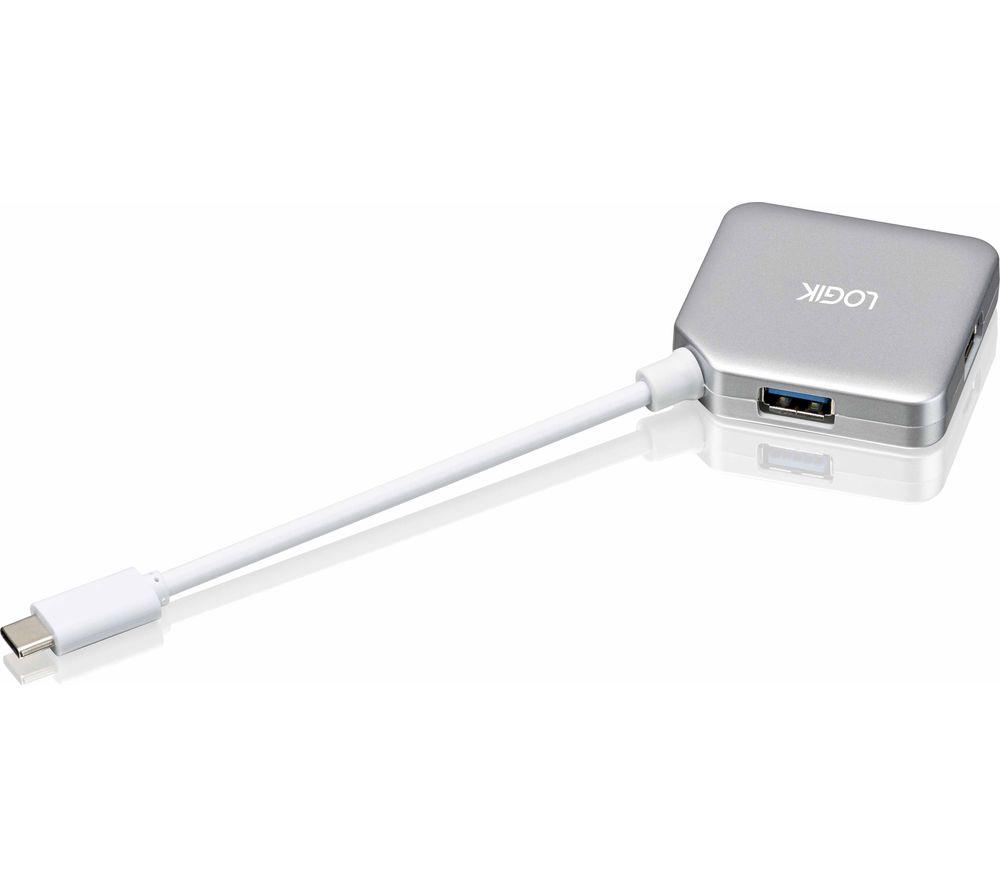 LOGIK L4HUBC23 4-port USB Type-C Hub