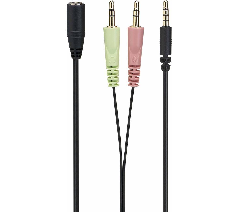 LOGIK LHSOE23 Headset - Black image number 3 of 3