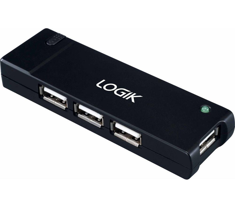 Buy LOGIK L4APHB23 4-port USB 2.0 | Currys