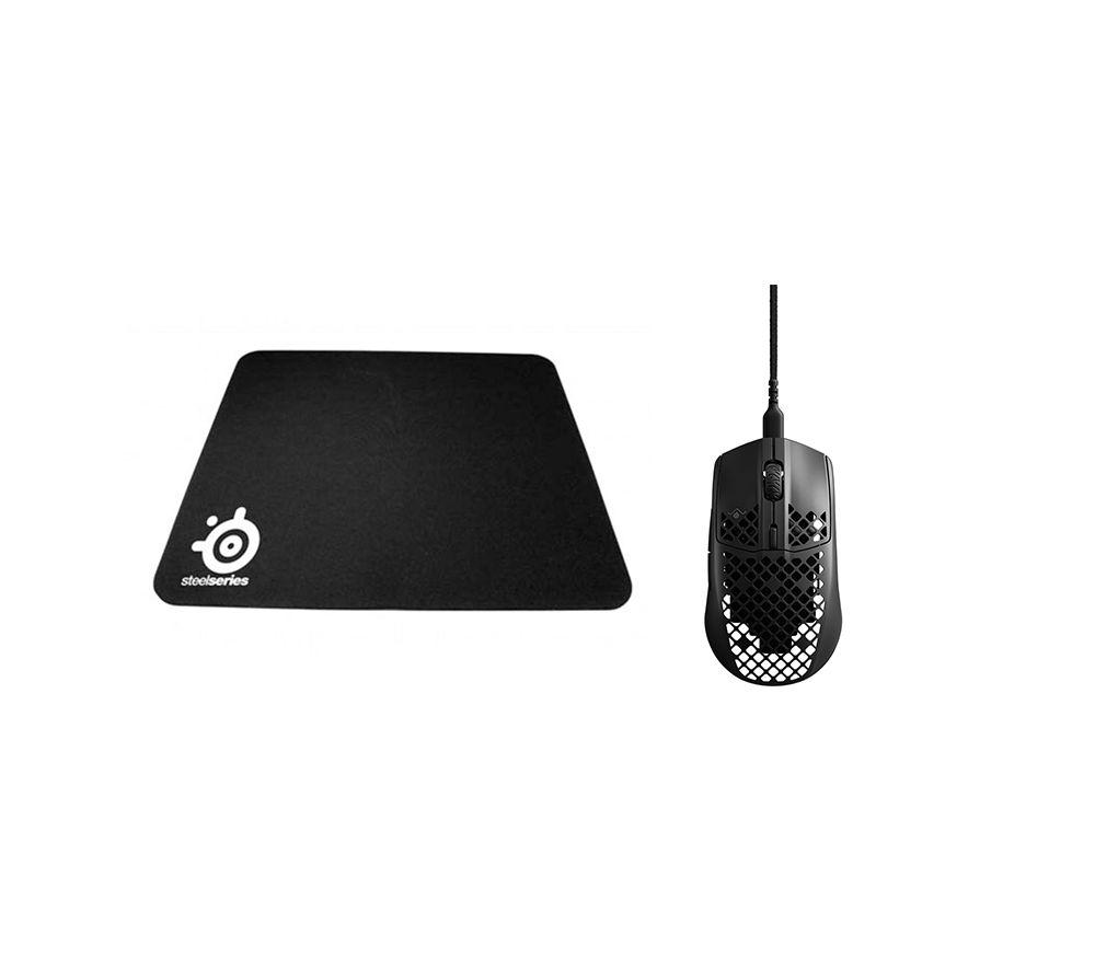 Steelseries Aerox 3 RGB Optical Gaming Mouse & Gaming Surface Bundle review