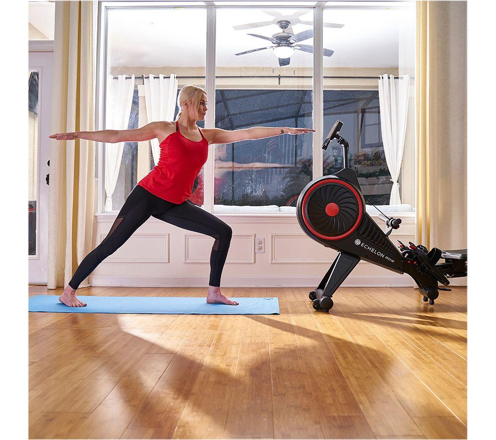 ECHELON Smart Bluetooth Rowing Machine - Black & Red image number 5 of 7