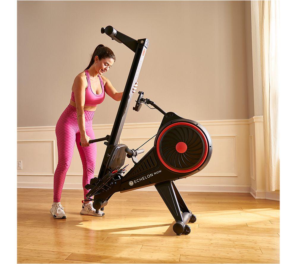 ECHELON Smart Bluetooth Rowing Machine - Black & Red image number 6 of 7