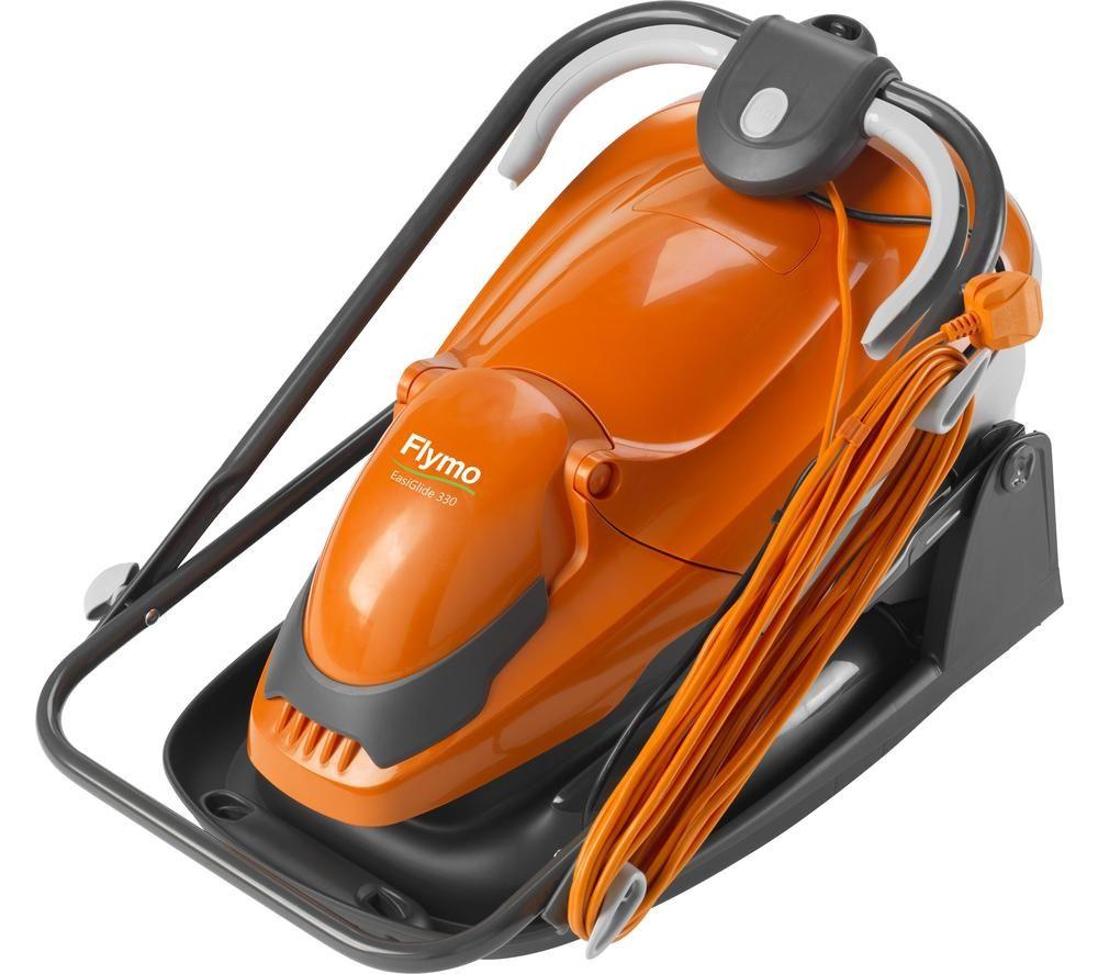 Buy FLYMO Easi Glide 330 Hover Lawn Mower Black Grey Orange