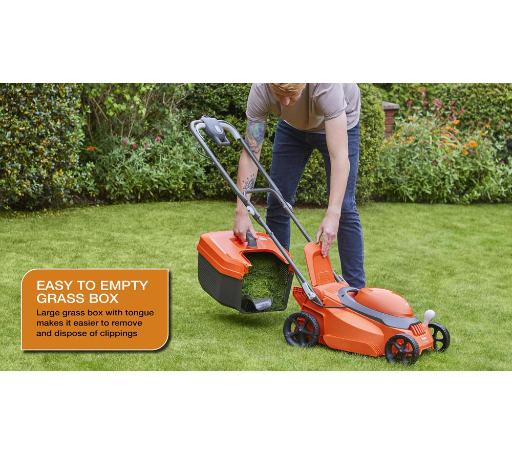 Buy FLYMO SimpliStore 340 Li Cordless Lawn Mower Orange Currys
