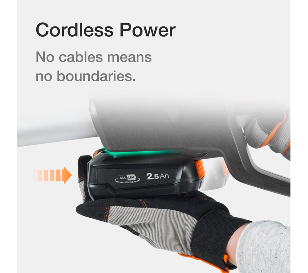 FLYMO UltraCut 420 Cordless Hedge Trimmer - Grey image number 3 of 9