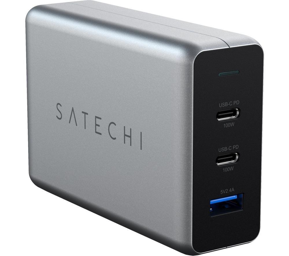 SATECHI ST-TC100GM-UK 100 W Universal USB Charger