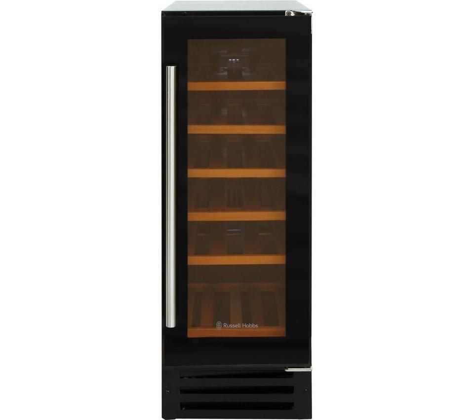 RUSSELL HOBBS RHBI18WC1 Wine Cooler - Black Glass
