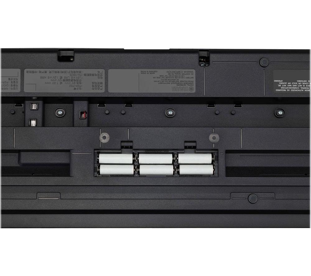 YAMAHA PSR-F52 Digital Piano Bundle image number 10 of 13