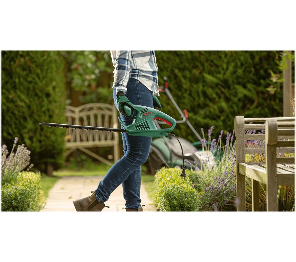 BOSCH EasyHedgeCut 55 Hedge Trimmer - Black & Green image number 5 of 9