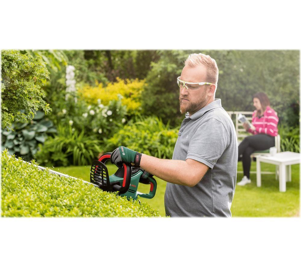 BOSCH UniversalHedgeCut 50 Hedge Trimmer - Green & Black image number 3 of 4